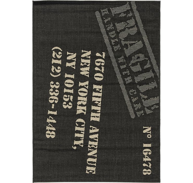 122cm x 168cm Outdoor Modern Rug