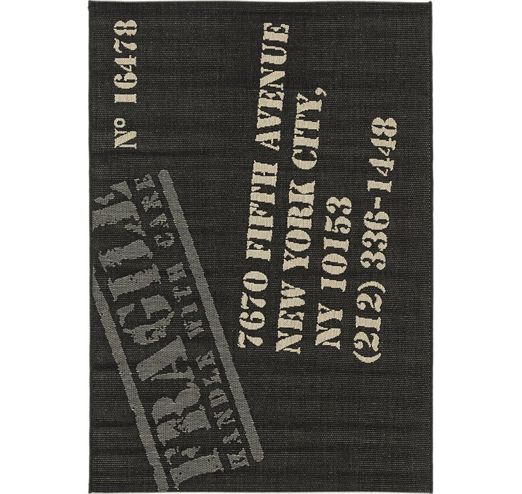 122cm x 170cm Outdoor Modern Rug