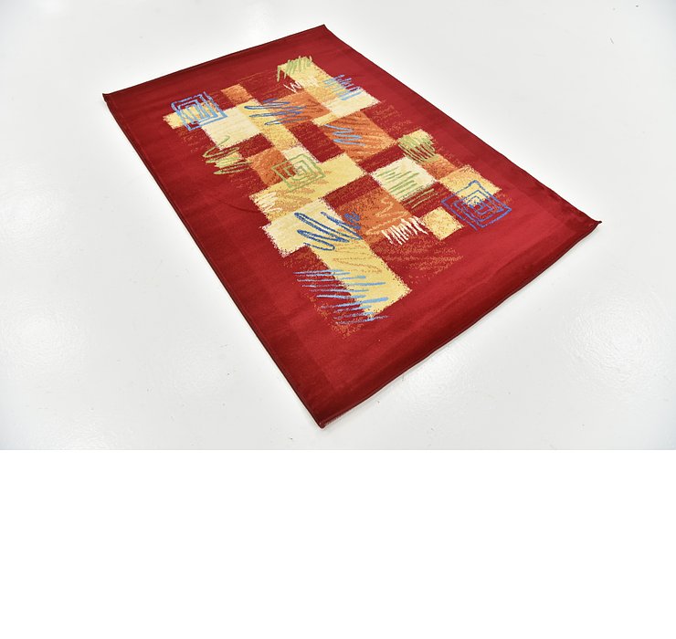 4' x 5' 7 Reproduction Gabbeh Rug