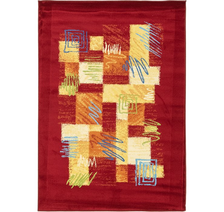 4' x 5' 7 Reproduction Gabbeh Rug