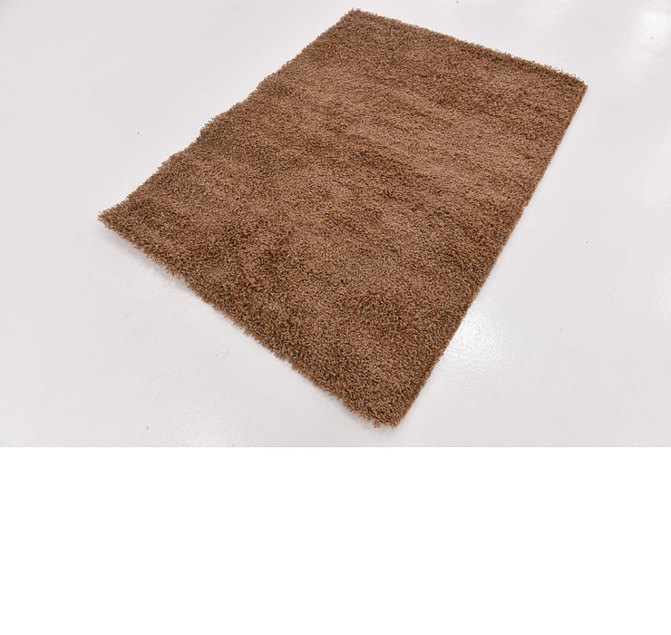 4' x 5' 6 Solid Shag Rug