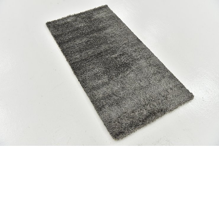 70cm x 132cm Solid Shag Rug