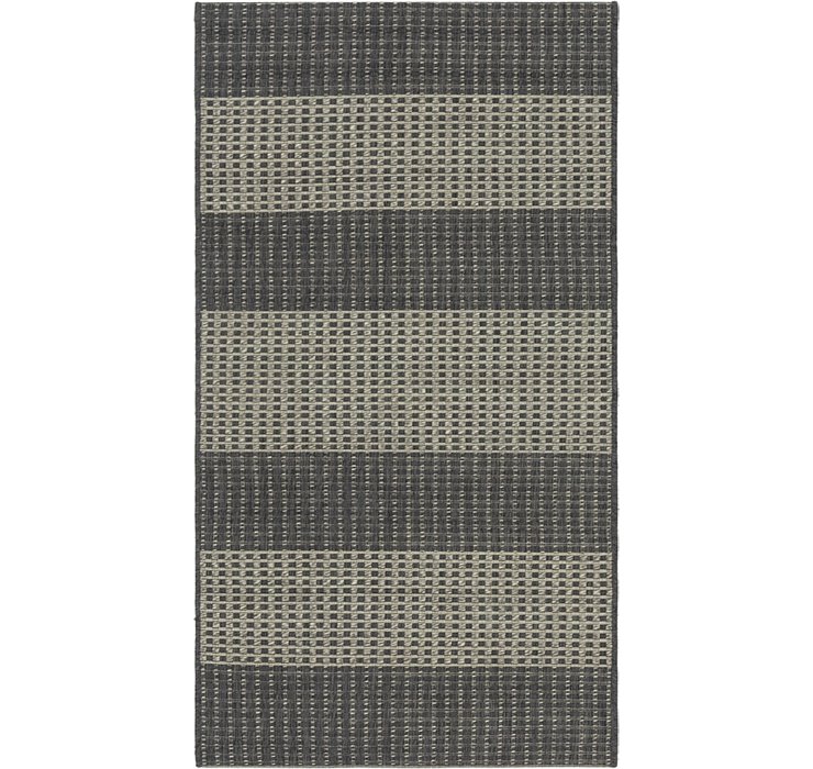 2' 7 x 4' 10 Outdoor Border Rug
