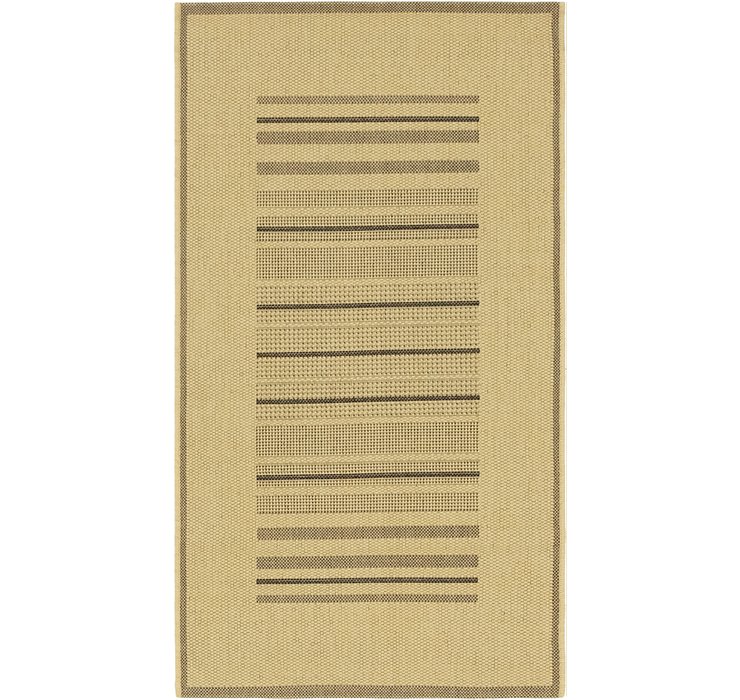 2' 8 x 4' 10 Outdoor Border Rug