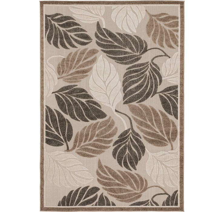 183cm x 275cm Outdoor Botanical Rug