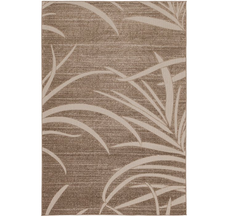 6' x 9' Outdoor Botanical Rug