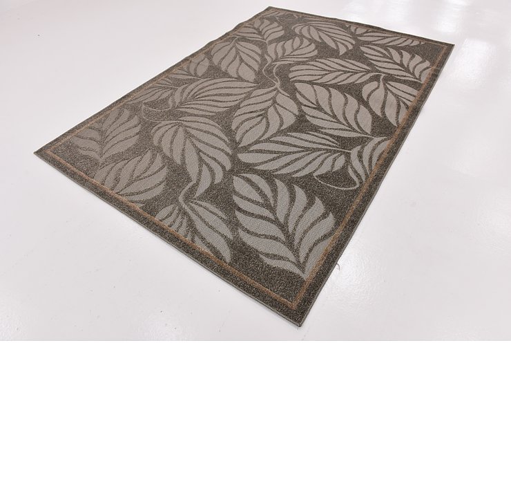 6' x 9' Outdoor Botanical Rug