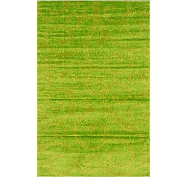 5' 2 x 8' Trellis Shag Rug