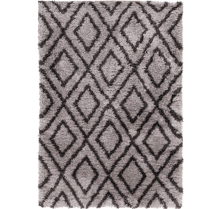 165cm x 240cm Luxe Trellis Shag Rug