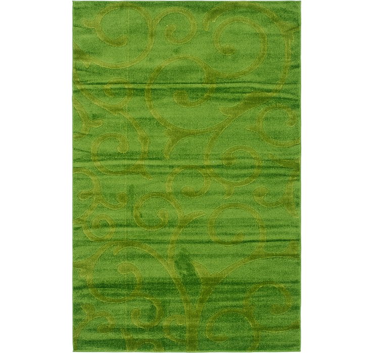 5' 2 x 8' Trellis Shag Rug