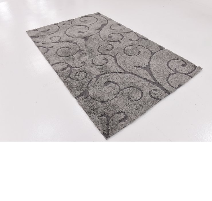 5' x 8' Textured Shag Rug