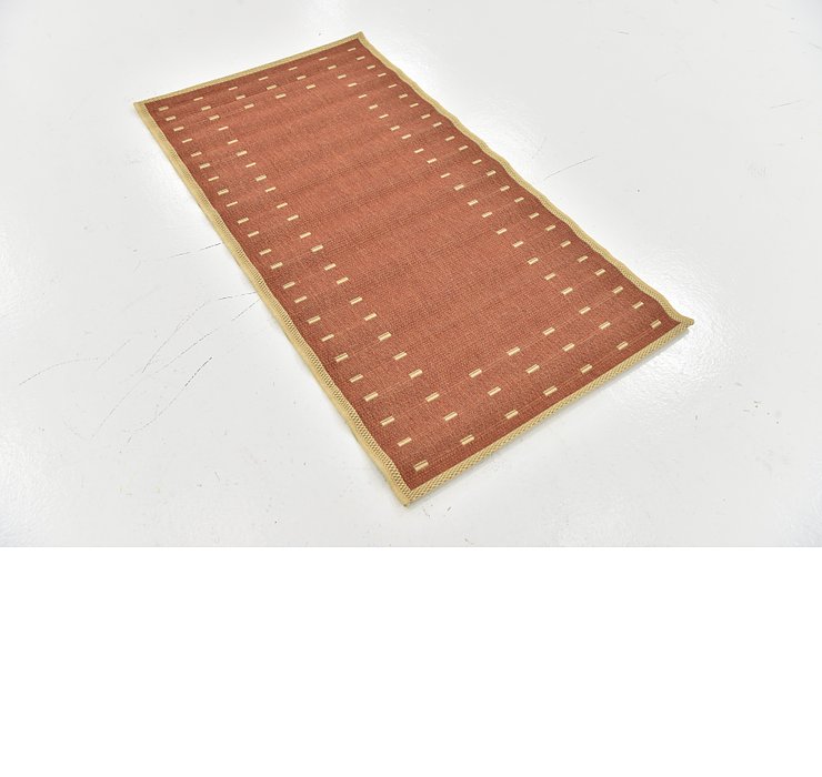2' 8 x 5' Outdoor Border Rug