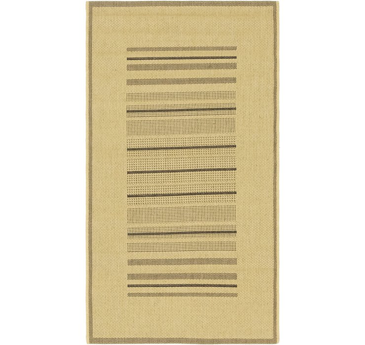 2' 7 x 4' 10 Outdoor Border Rug