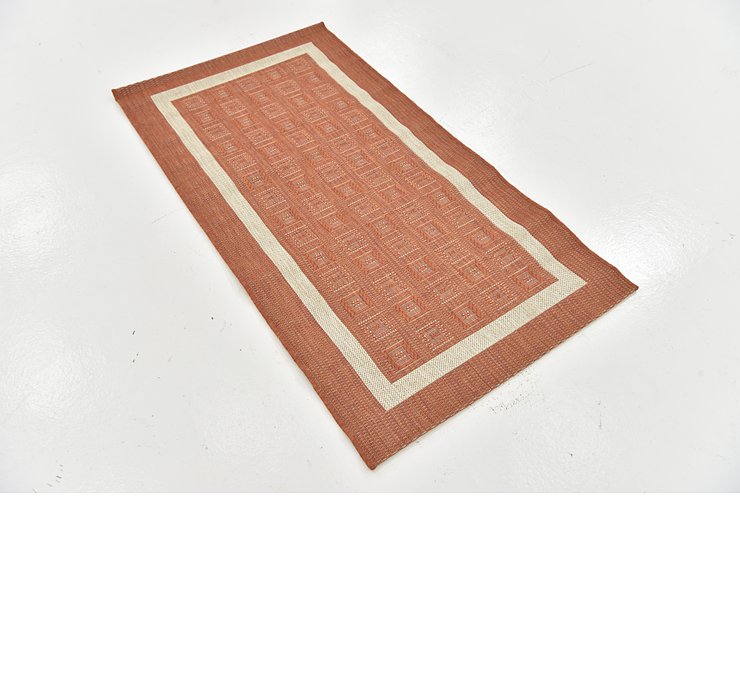 2' 7 x 4' 10 Outdoor Border Rug