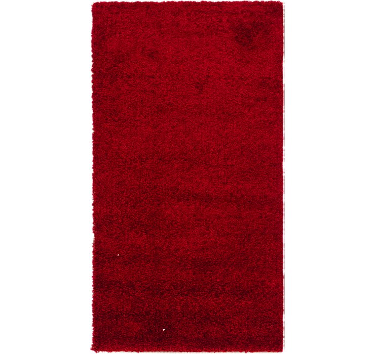 80cm x 152cm Solid Shag Rug