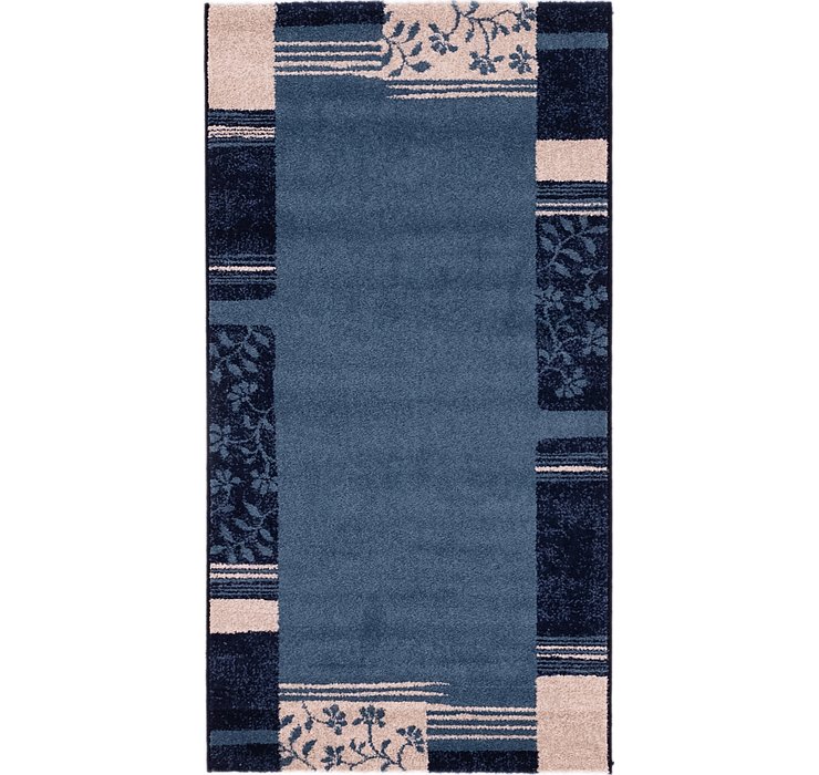 2' 7 x 5' Reproduction Gabbeh Rug