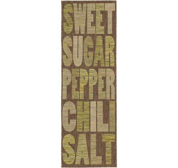 2' x 6' Outdoor Modern Runner Rug