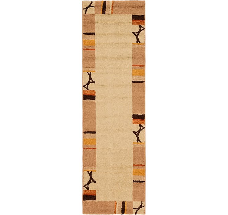 2' 2 x 7' 6 Reproduction Gabbeh Run...