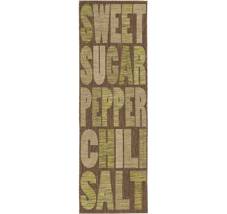 2' x 6' Outdoor Modern Runner Rug