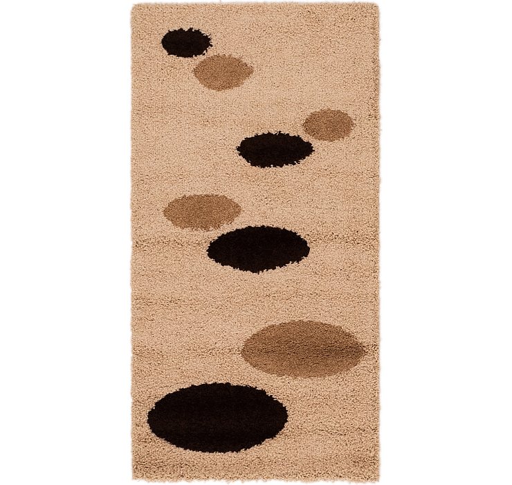 80cm x 152cm Multi-Tone Shag Rug