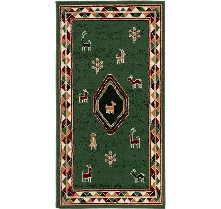 2' 8 x 5' Kashkuli Gabbeh Rug