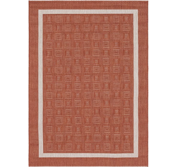 4' x 5' 6 Outdoor Border Rug