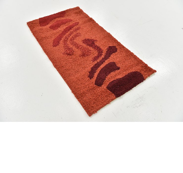 2' 7 x 5' Multi-Tone Shag Rug