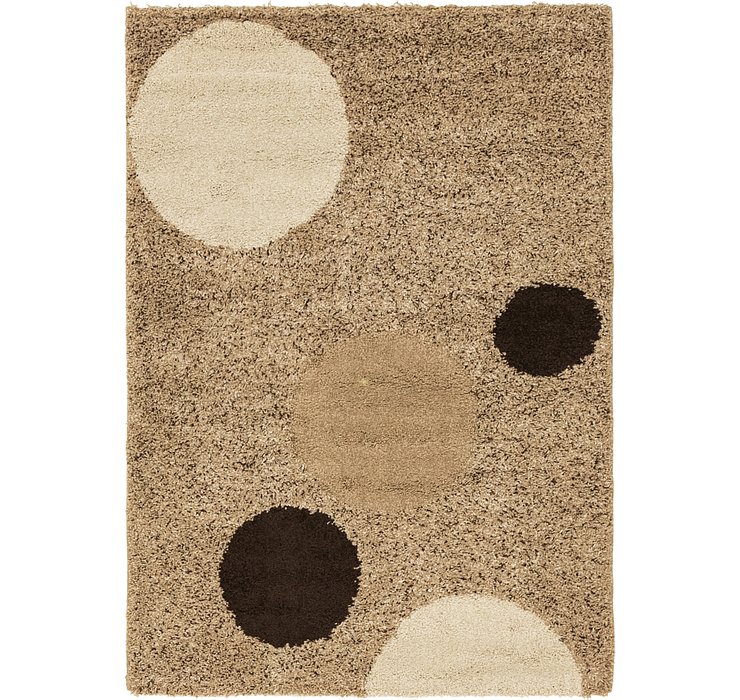 3' 10 x 5' 7 Multi-Tone Shag Rug
