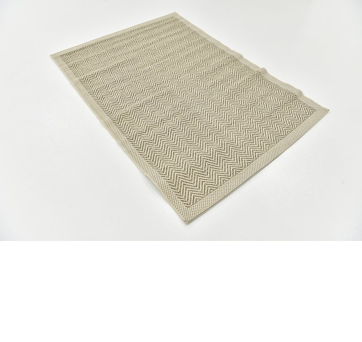 3' 10 x 5' 5 Outdoor Border Rug