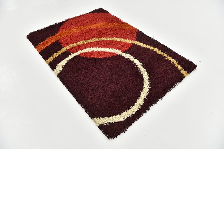 4' x 5' 7 Multi-Tone Shag Rug