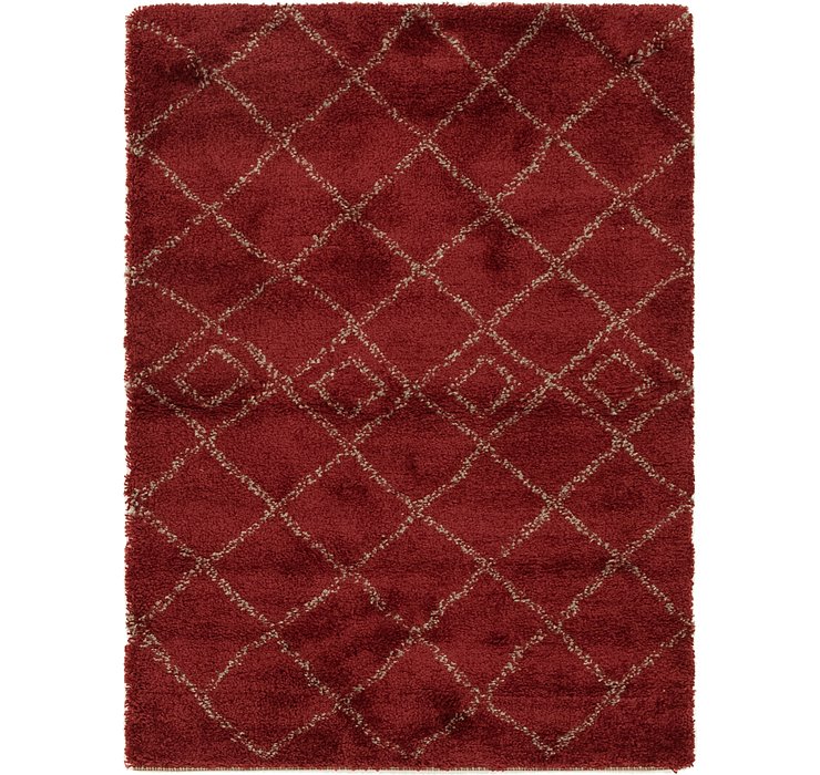 4' x 5' 7 Morroccan Shag Rug