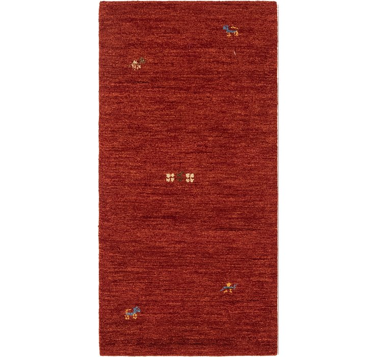 2' 2 x 4' 6 Gabbeh Rug