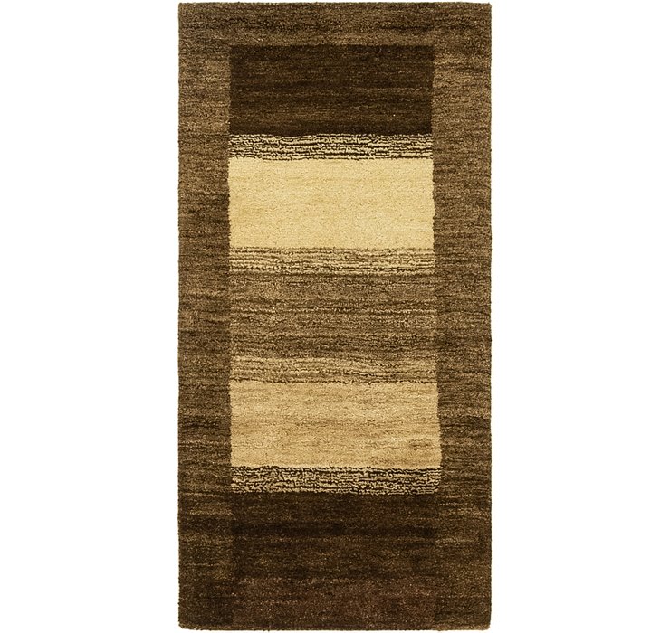 2' 2 x 4' 5 Gabbeh Rug