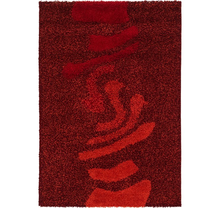 4' x 5' 7 Multi-Tone Shag Rug