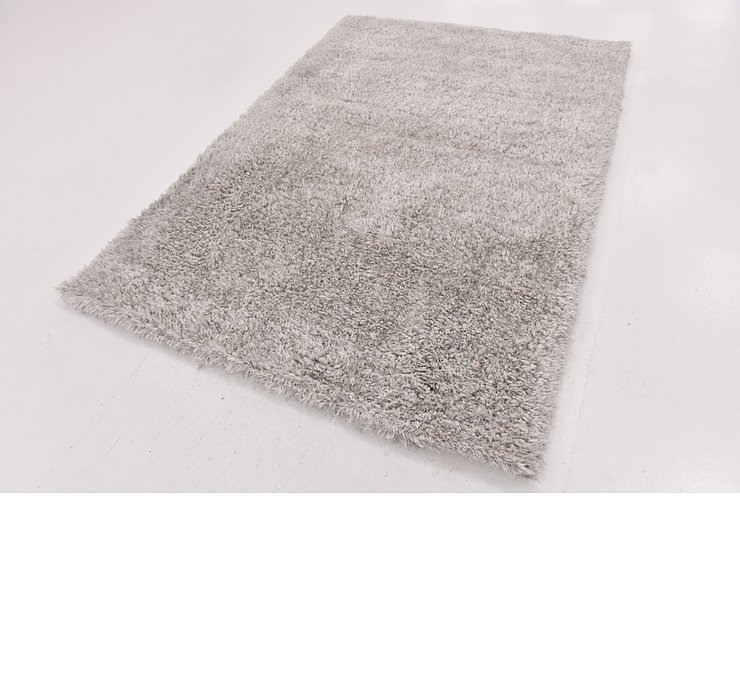 5' 4 x 7' 6 Solid Shag Rug