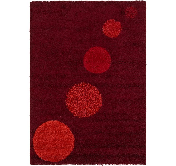 4' x 5' 7 Multi-Tone Shag Rug