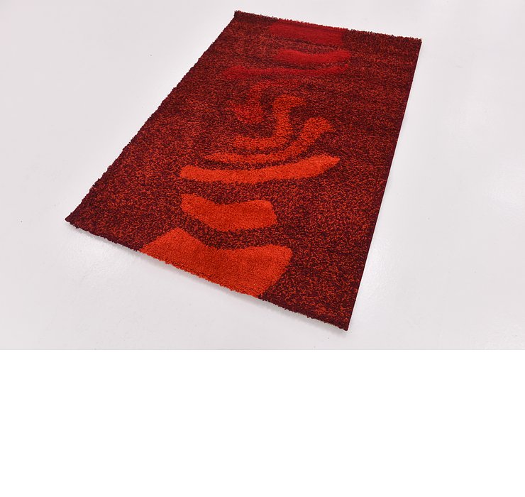 3' 10 x 5' 7 Multi-Tone Shag Rug