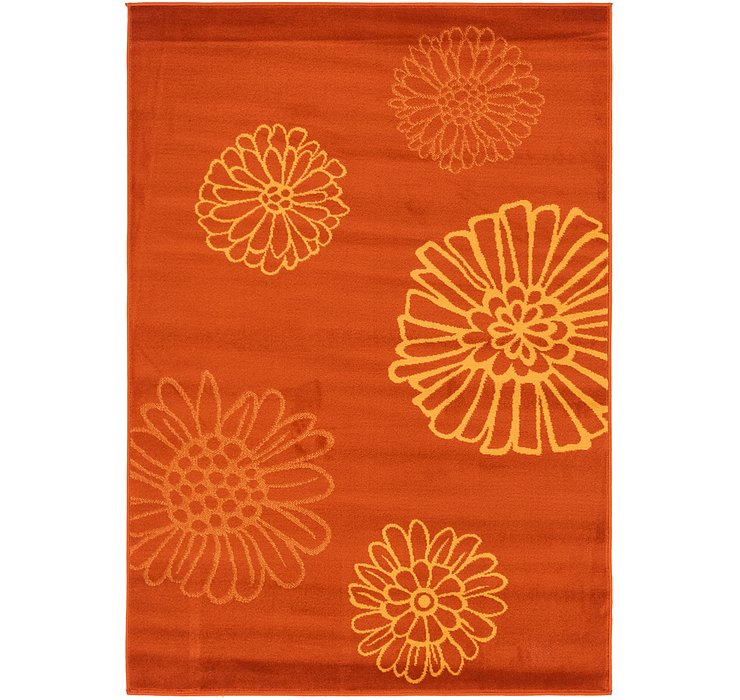 4' x 5' 8 Reproduction Gabbeh Rug