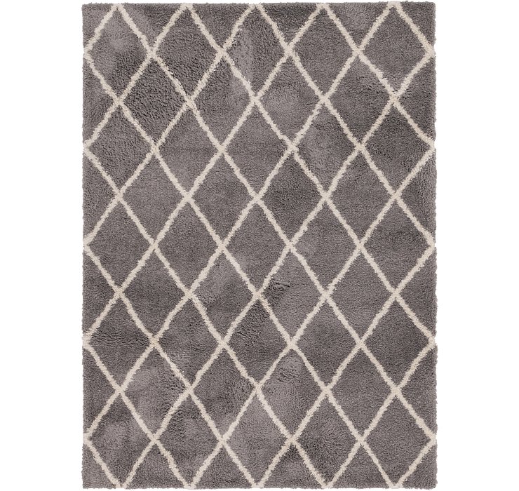 5' x 7' Trellis Shag Rug