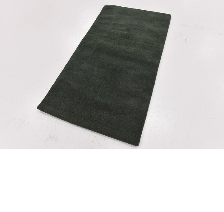 80cm x 152cm Solid Gabbeh Rug