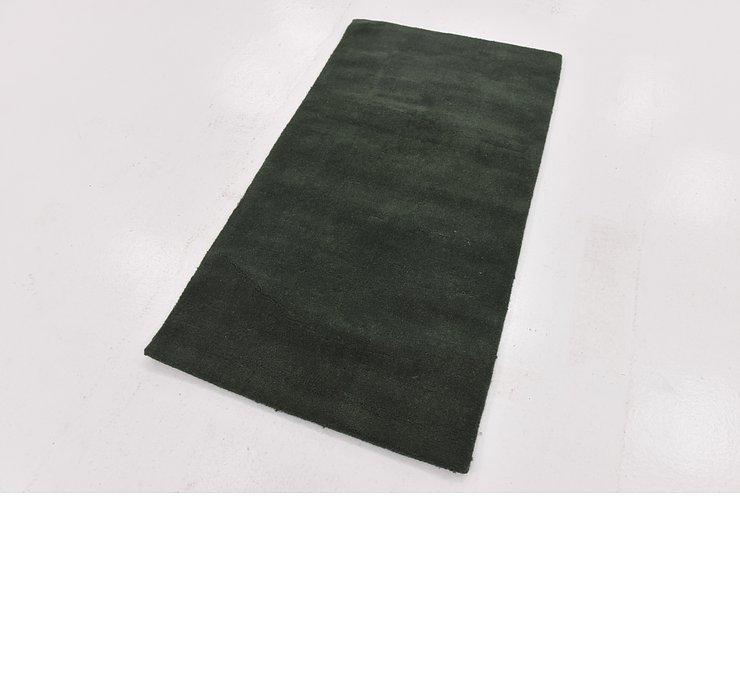 80cm x 152cm Solid Gabbeh Rug