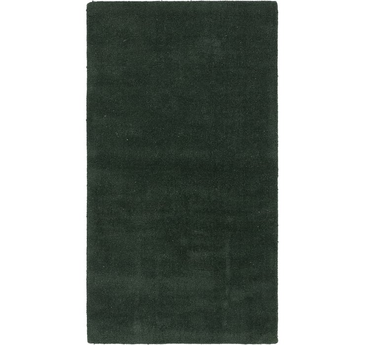 2' 8 x 5' Solid Gabbeh Rug