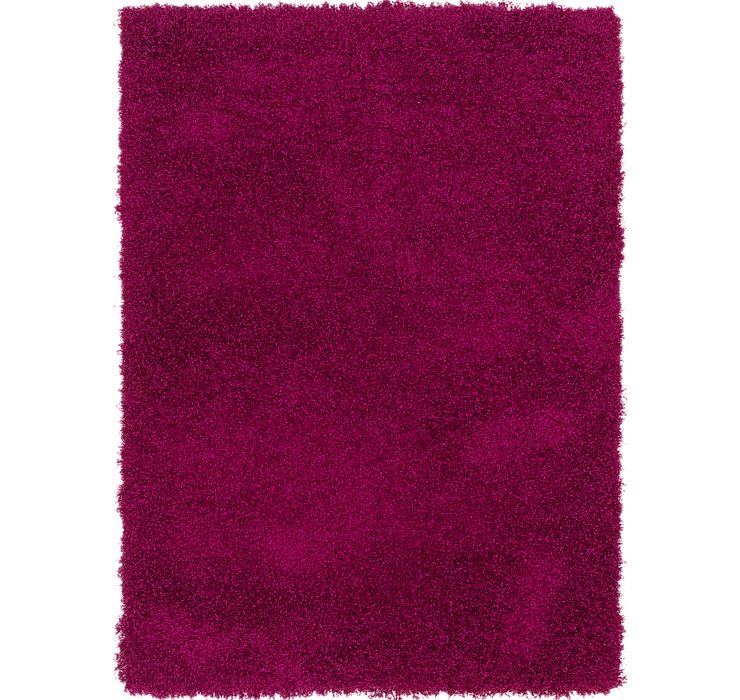 4' 2 x 5' 9 Luxe Trellis Shag Rug