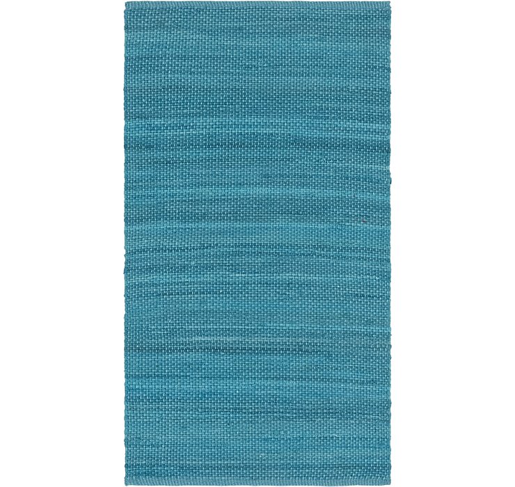 2' 8 x 5' Chindi Cotton Rug