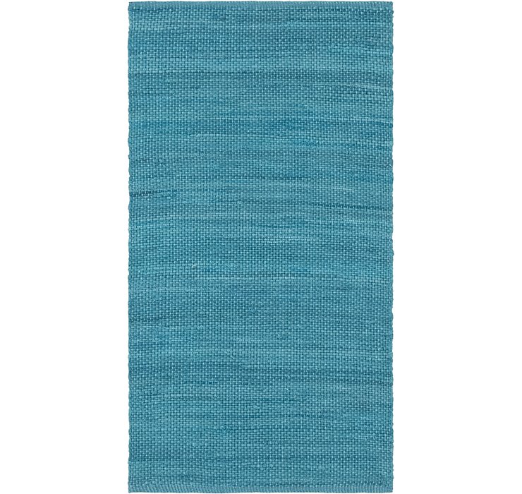 2' 8 x 5' Chindi Cotton Rug