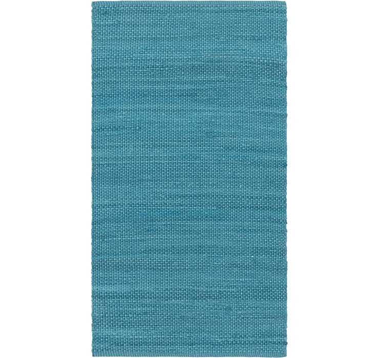 80cm x 152cm Chindi Cotton Rug