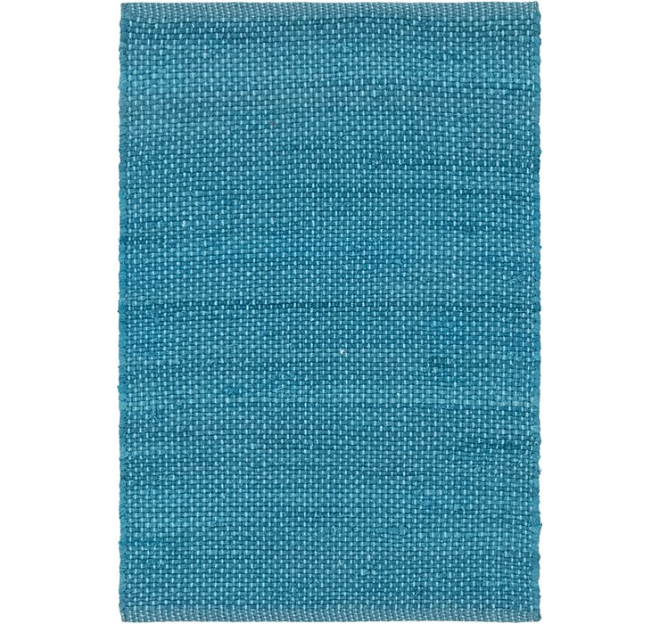 2' x 3' 2 Chindi Cotton Rug