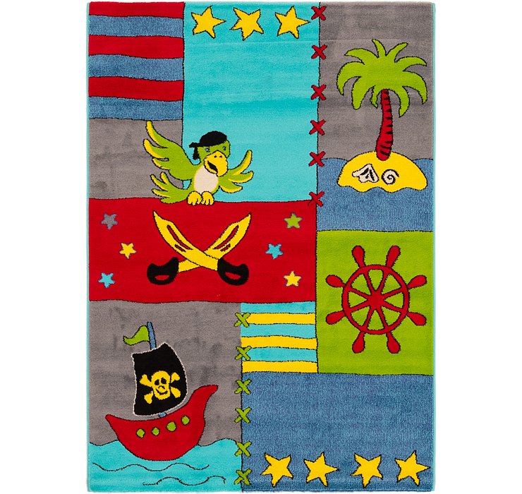4' x 5' 7 Play Time Rug