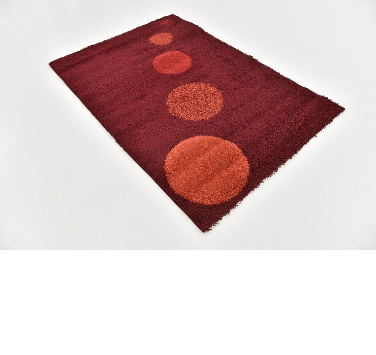 4' x 5' 7 Multi-Tone Shag Rug