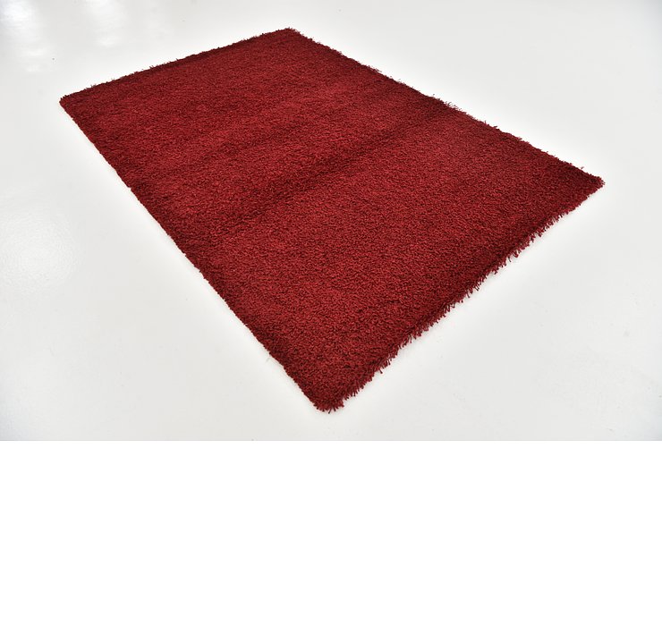 5' 4 x 7' 7 Solid Shag Rug